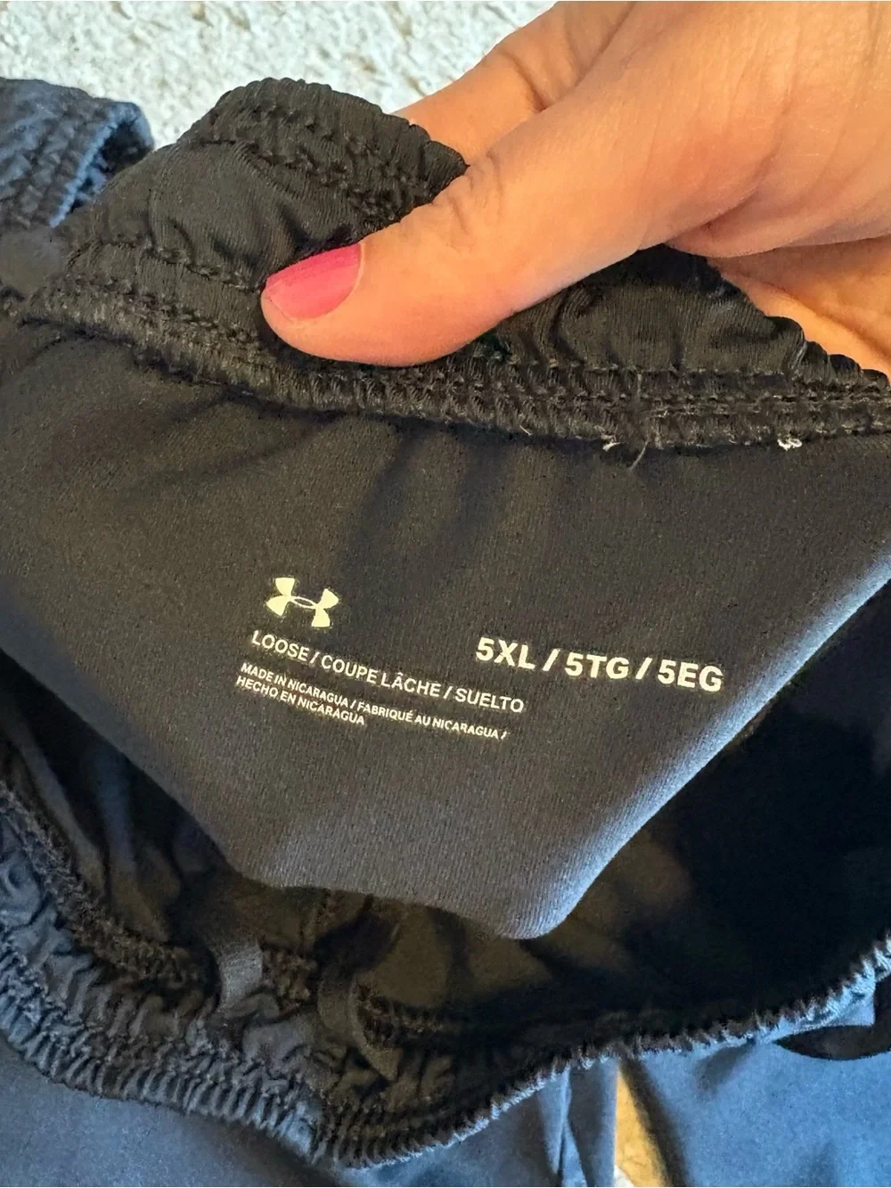 Under Armour Black Athletic Shorts Sz 5X Basketball Men’s